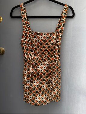 Urban Outfitters BDG Geometric Romper - XS
